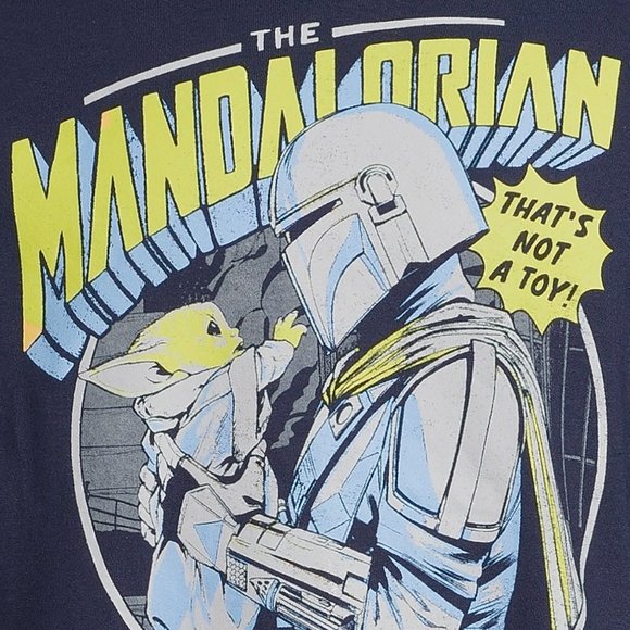 Star Wars GROGU  The Mandalorian THATS NOT A TOY !  Short Sleeve Graphic T shirt - Picture 1 of 4